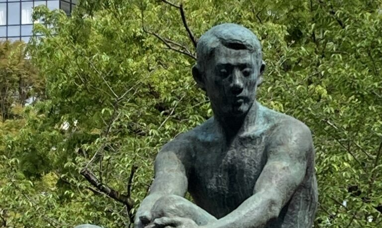 有名彫刻家 分部順治 元日展理事 うさぎ ブロンズ ブロンズ像 順 在銘 分部順治（わけべじゅんじ）の作品紹介 | アンティークショップ