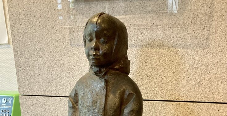 冬のこども」佐藤忠良 - パブリックアート散歩