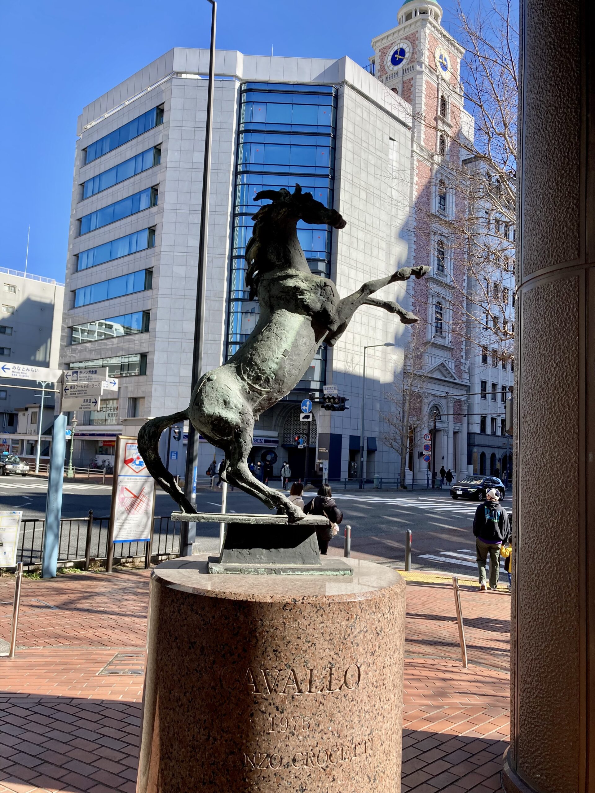 CAVALLO」ヴェナンツォ・クロチェッティ - パブリックアート散歩