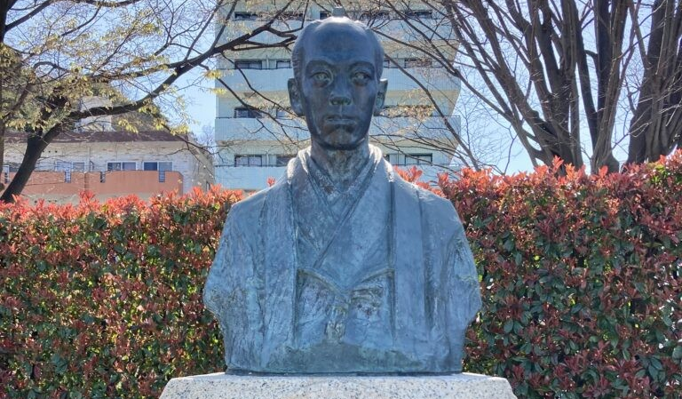 小栗上野介忠順」内藤春治 - パブリックアート散歩